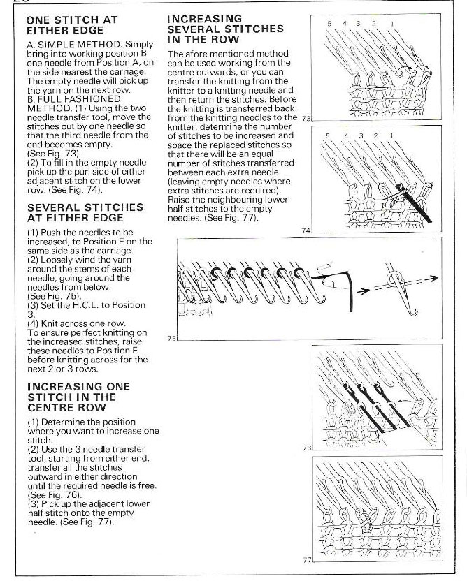 Silver Reed / Studio Knitting Machine Parts o – Knitting Closet